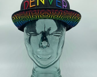 Sombrero del Orgullo de Denver - Negro moteado