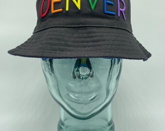 Sombrero de pescador Denver Pride - Gris oscuro