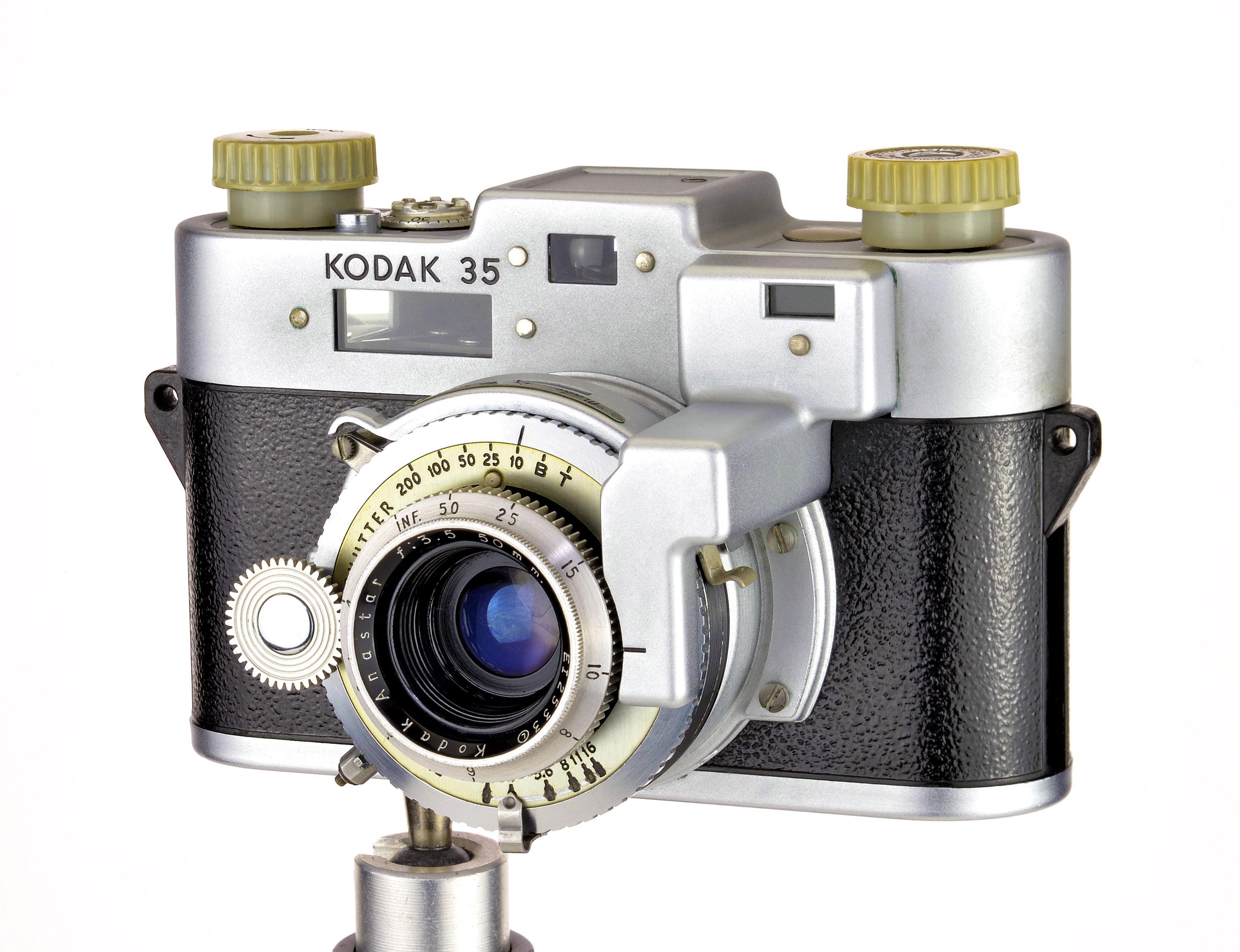 Kodak 35 Rangefinder 35mm Film Camera W 50mm F/3.5 Anastar