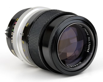 Nikkor-Q 135mm f/2.8 Telephoto Lens - Nikon F Mount - Digital & Film SLR