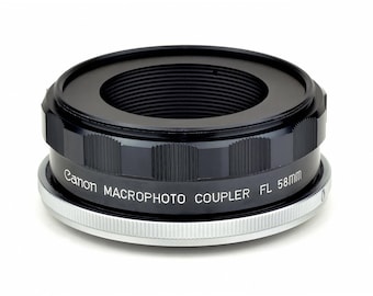 キヤノン マクロフォトカプラー FL48,FL55, FL59 Canon Macrophoto Coupler FL55 | eBay