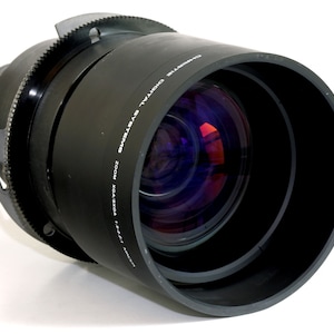 Minolta Christie Digital Systems Zoom XGA / SXGA 1.5-2.2:1 Giant Lens Seems OK NiCE!