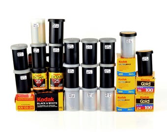 Kodak 35mm Film Lot 26X Rolls Expired but Well-cared For