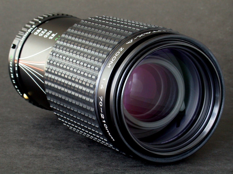 Pentax A 70210mm F/4 SMC Telephoto Zoom Lens 4 Students Etsy
