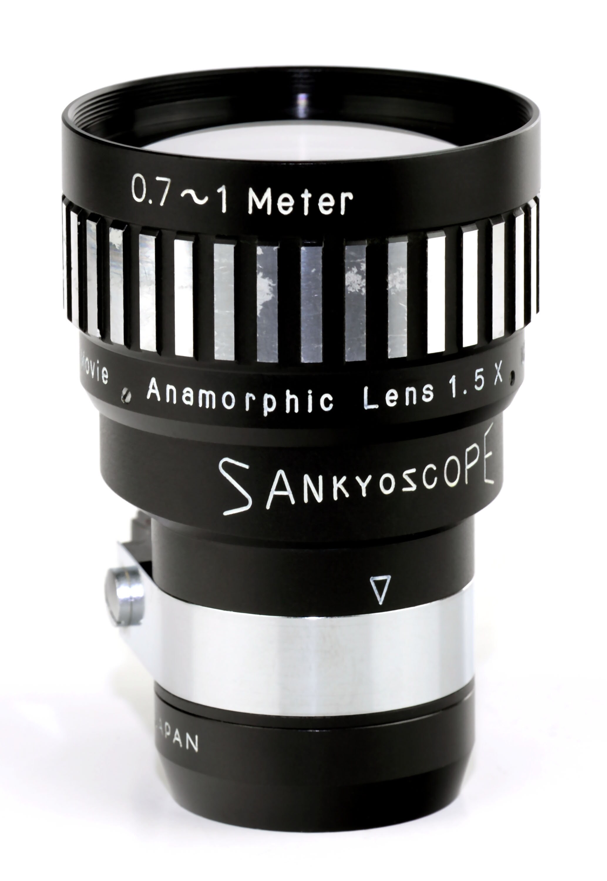 Sankyoscope Anamorphic Lens 1.5X Sankyo 8mm Movie Camera W Guide