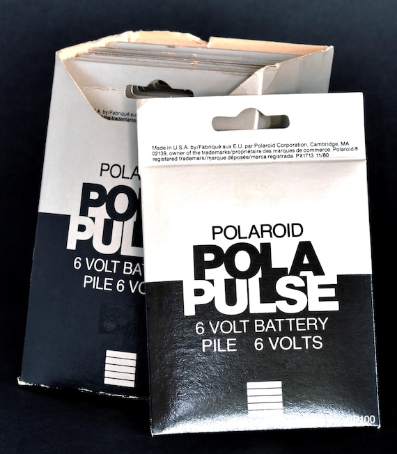Polaroid Pola Pulse 6 Volt Battery Pile 6 Volt NOS Brand 4
