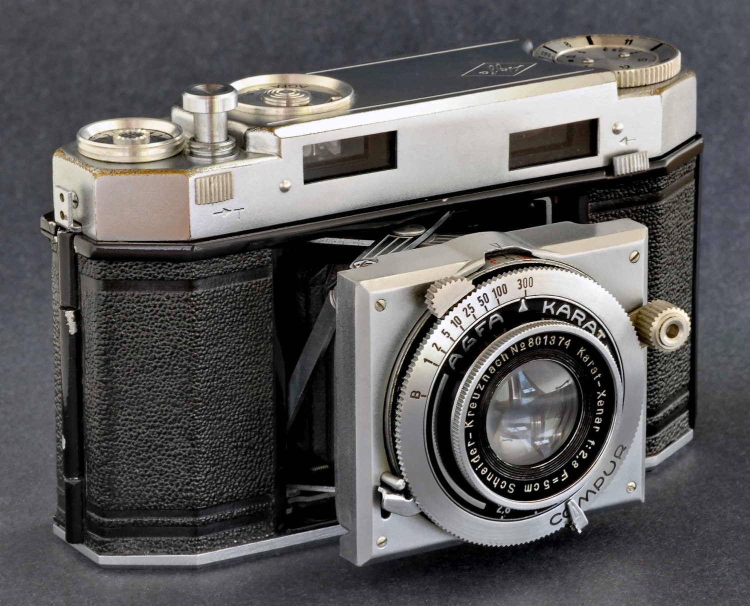 Agfa Karat With 5 Cm F/2.8 Schneider-kreuznach Karat-xenar Lens