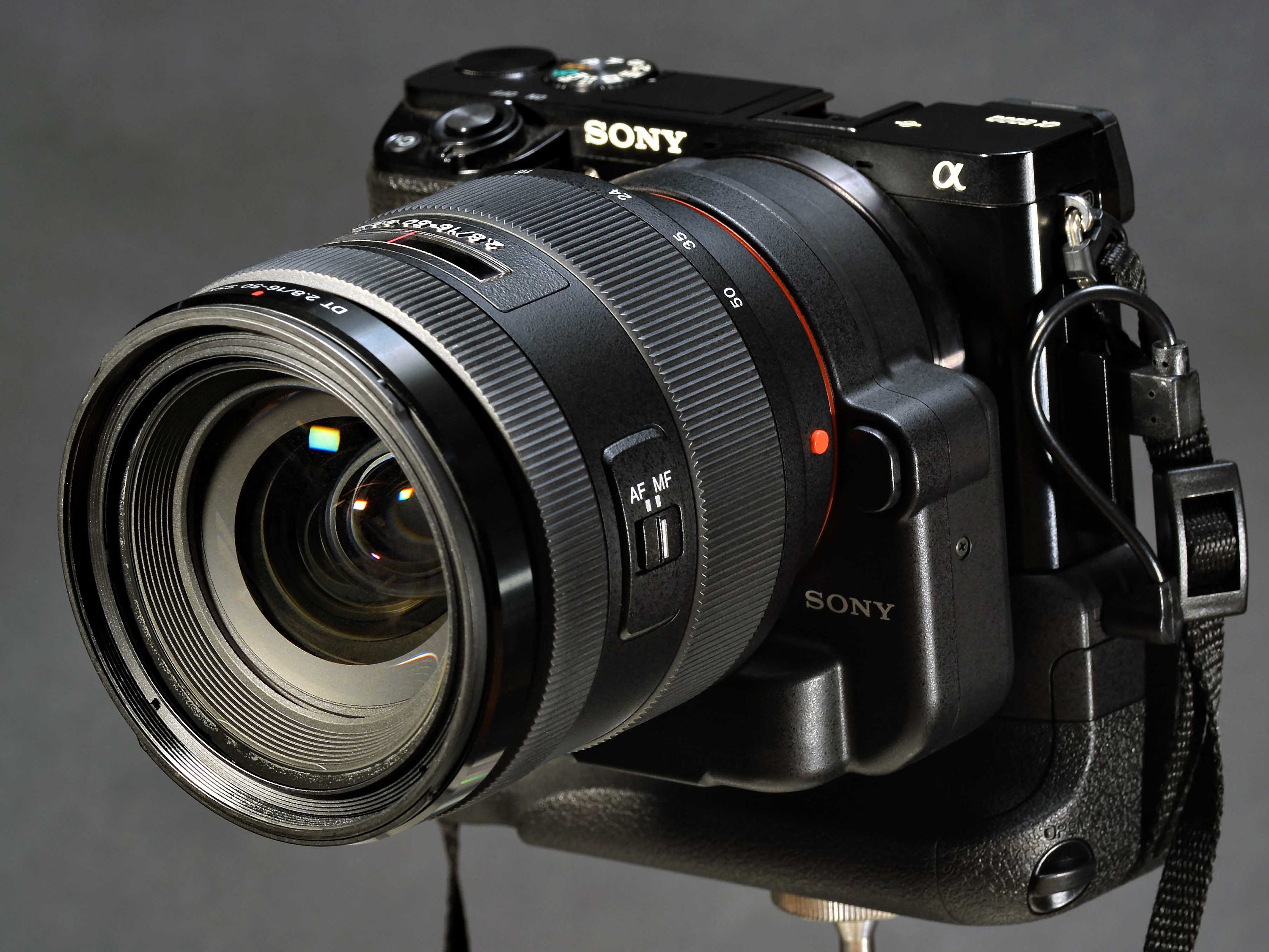 Sony A6000 24 MP Mirrorless Camera W LA-EA4 DT 16-50mm F/2.8