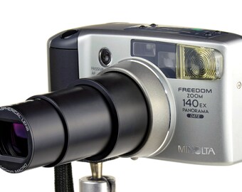 Minolta Freedom Zoom 140EX Panorama Date 35mm Camera W 38