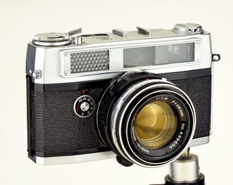 Vintage Mamiya EF2 Film Camera Made in Japan 35mm Black Battery