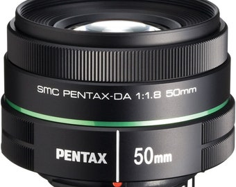 Pentax-DA SMC 50mm f/1.8 Prime Lens K3 K100 K5 Digital SLR Lens DsLR Student Lens MiNTY!