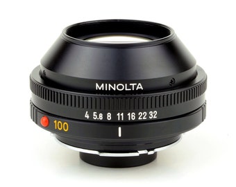 Minolta MD 100mm f/4 Auto Bellows Macro Lens CoLLECTIBLE MiNTY!