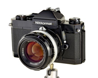 Nikkormat FT2 SLR w 50mm f/1.4 Nikkor-S.C Non-Ai Prime Lens SLR Camera WoRKS WeLL NiCE UsER!