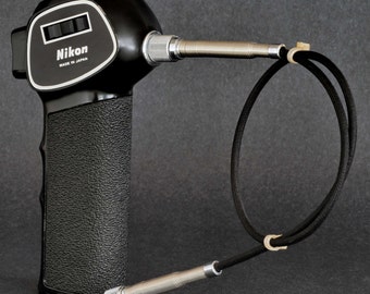 Mint Nikon PG2 Pistol Grip II with MC-3 Cord: Collectible Nikon F/F2 Accessory
