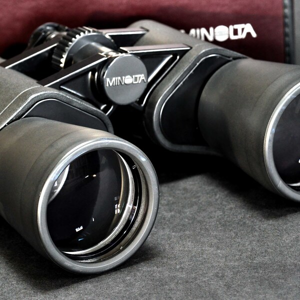 Minolta 7 x 50 MK Standard MC Binoculars in Fantastic Shape They Work Perfectly Birdwatching Gift MiNTY!