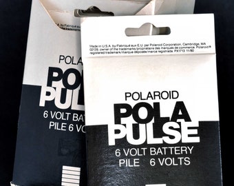 Polaroid Pola Pulse 6 Volt Battery Pile 6 Volt NOS BRaND 4 Polaroid Cameras NeW MiNTY !