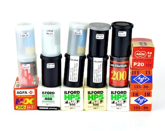 35mm Film Lot 18X Rolls Expired but Well-cared For