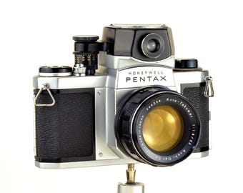 Pentax H3 35mm SLR Camera w/ 55mm f/1.8 Lens & Honeywell Meter