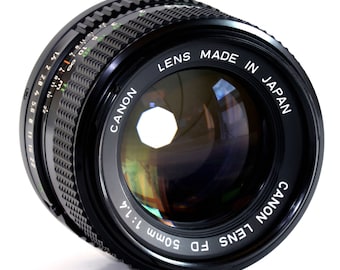 Canon FD 50mm f/1.4N Prime Lens 4 NeX Ae-1 A-1 Av-1 F-1 t90 t70 MiNTY!