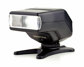 Pentax Flash AF201Sa Speedlight Flash SLR Strobe 4 Students In 100% Working Condition Looks Pretty Good Too NiCE!