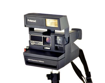 Polaroid 600 Business Edition Land Camera Collectible REaLLY NiCE!