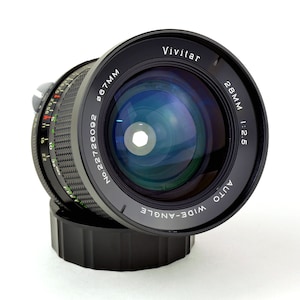 Nikon F Non Ai 28mm f/2.5 MC Wide Angle Lens by Vivitar F2 F3 FM FM2 FE2 Sony NEX Mirrorless Digital Camera D80 D70 MiNTY!