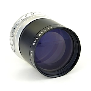 Schneider-Kreuznach 135mm f/4 Tele-Xenar Black Barrel Telephoto Lens for Retina NiCE!