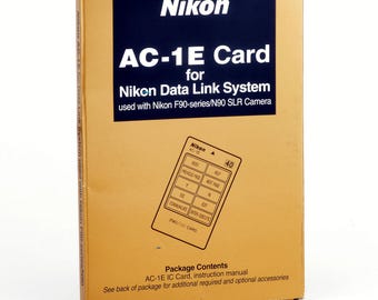 Nikon AC-1E Data Link Card for N90/F90 SLR Camera (Unused)