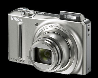 Nikon Coolpix S9050 Premium Digital Camera w 15x 25-388mm ED VR Zoom Lens NiCE!