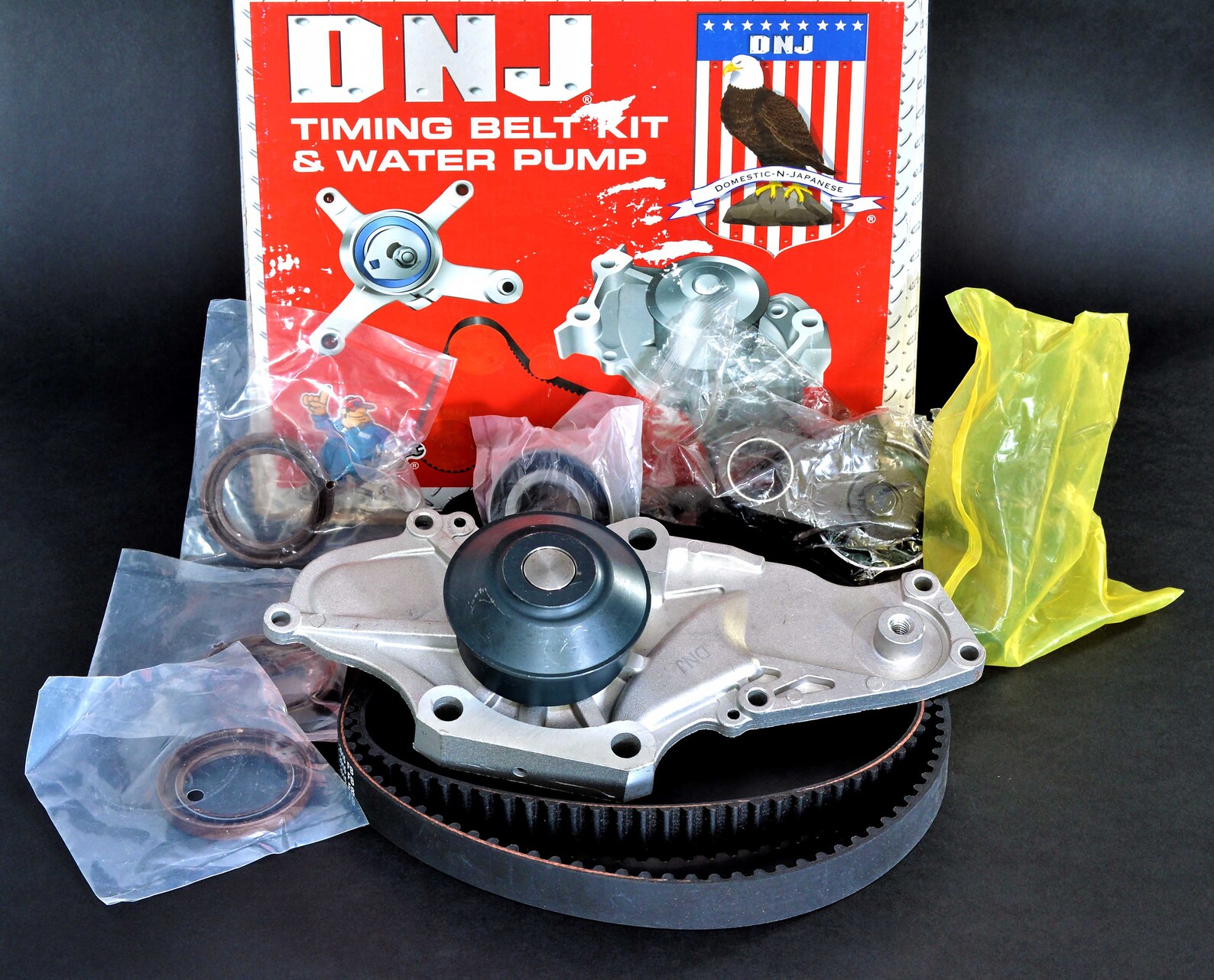 Honda Odyssey Timing Belt Kit & Water Pump DNJ IOB Brand New Etsy