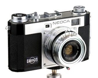 NEOCA 2S Rangefinder Camera w 45mm f/3.5 V Neokor Anastigmat 35mm Film Camera WoRKS WeLL REaLLY NiCE!