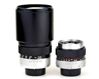 UV Topcor 100mm f/4 & 200mm f/4 Lenses REaLLY NiCE!