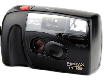 Pentax PC-100 P&S w 38mm Pentax Prime Lens Rare In Fine Shape MiNTY!