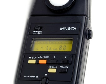 Minolta Auto Meter III in Great Shape! Works Perfectly Flash Meter REaLLY NiCE!