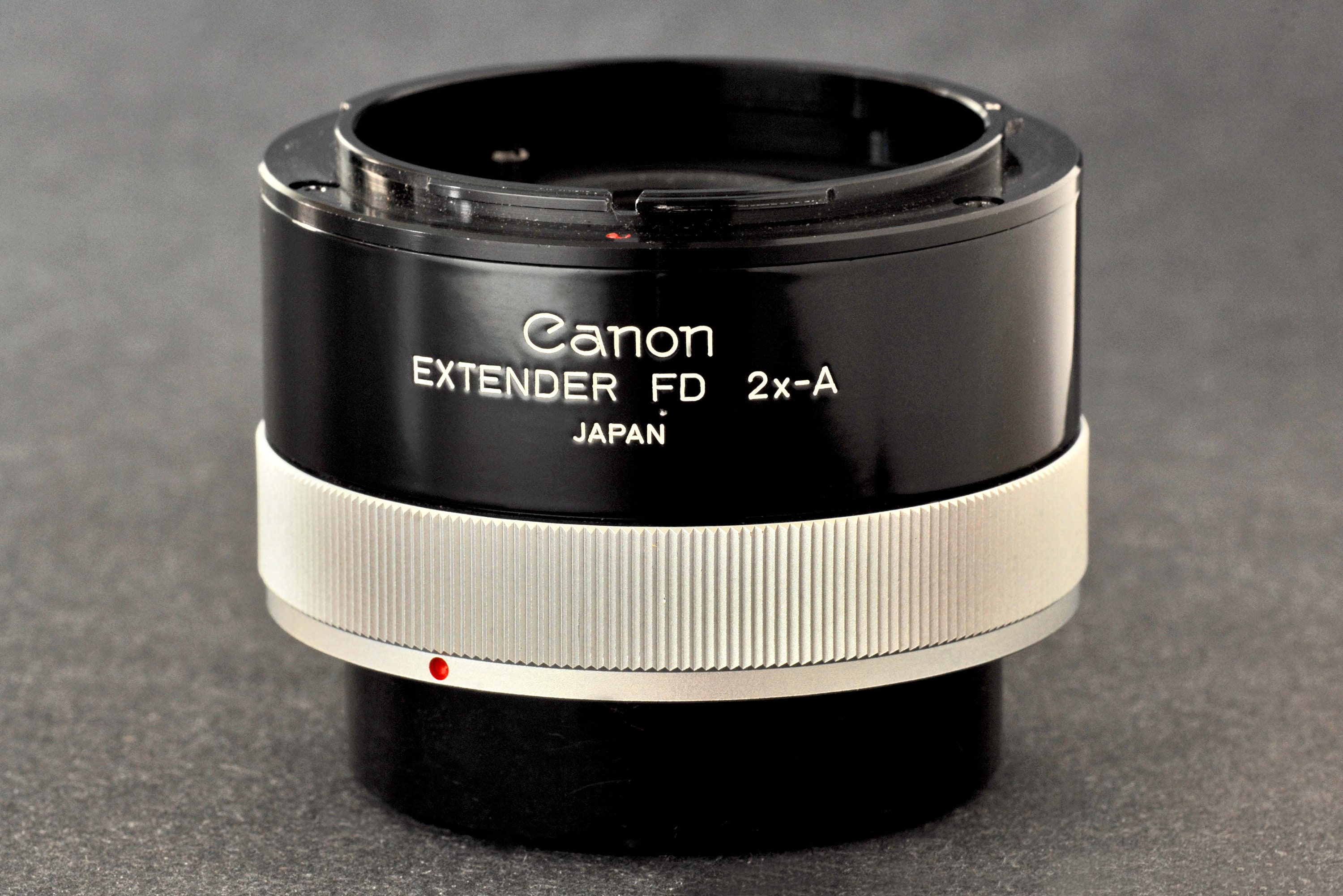 Canon FD Extender 2x-A Black Chrome Mount Teleconverter for - Etsy México Canon FD Extender 2x-A Black Chrome Mount Teleconverter for - Etsy México