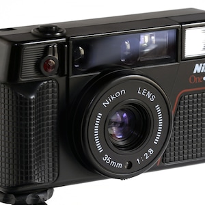 Nikon One.Touch L35 AF2 P&S Point and Shoot 35mm AF Camera w 35mm f/2.8 Prime Lens Non-Working LOoKS NiCE!