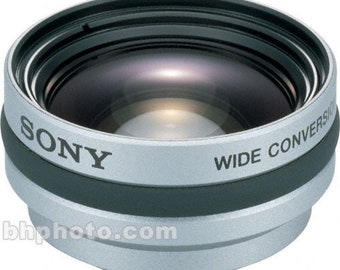 Sony VCL-DH0730 Wide Converter Lens X0.7 - w/ Caps