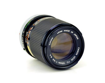 Canon FD 135mm f/3.5 SC Prime Telephoto Lens 4 AE-1 Program A-1 FTb T90 T70 T50 F1n NiCE!