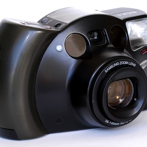 Samsung ECX 1 Panorama P&S Camera w 38-140mm Auto Macro Zoom Lens Point and Shoot 35mm Film Camera REaLLY NiCE!
