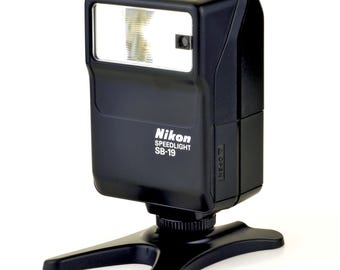Nikon Speedlight SB-19 Flash: 35mm SLR Film Camera