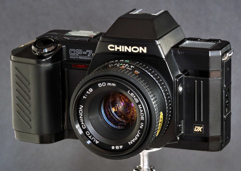 Pentax SLR Chinon CP7m 35mm Camera w 50mm f/1.9 MC Lens 4 Etsy