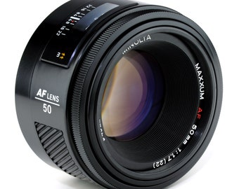 REDUCED Sony AF Minolta Maxxum 50mm f/1.7 Prime Lens 4 Sony Alpha Outstanding Condition MiNTY!