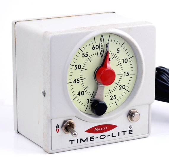 Time-O-Lite M-72 – Minuterie Chambre Noire Vintage – Testée – USA