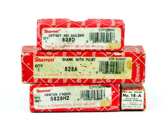 Starrett Machine Tools 4x  828A  18-A  S828HZ  828D IOB