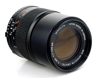 Minolta MD 135mm f/3.5 Celtic Telephoto Lens