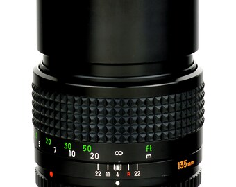 Minolta MC 135mm f/2.8 Tele Rokkor-PF Telephoto Prime Lens 4 Minolta SLR Camera Sony A6200 X-700 X-370 Alpha NEaR MiNTY!