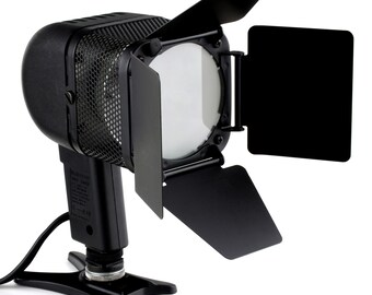 Kaiser Videolight 8 S: Super 8 Video Camera Light with Barn Doors