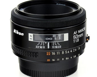 Nikon Nikkor AF 50mm f/1.8 Standard Prime Lens Digital Film SLR DSLR D700 D3s 4 Students NEaR MiNTY!