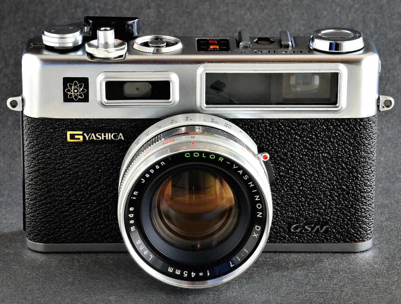 Yashica Electro 35 GSN 35mm RF Rangefinder Camera w 45mm f/1.7 Etsy