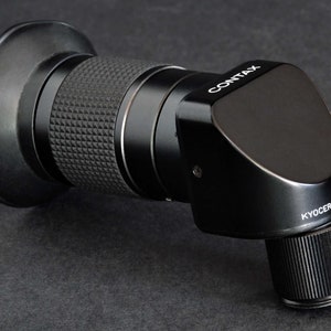 Contax Right Angle Viewing Attachment N View-Finder RA Finder 4 Contax SLRs Screw-in Mount Collectible MiNTY!